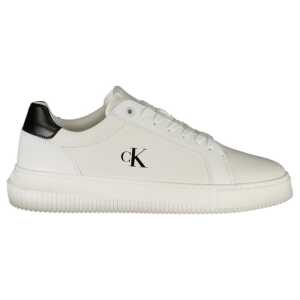 Calvin Klein White Leather Men Sneaker