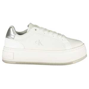Calvin Klein White Leather Women Sneaker