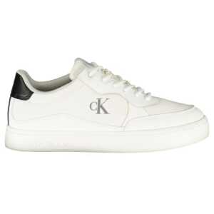 Calvin Klein White Polyester Men Sneaker