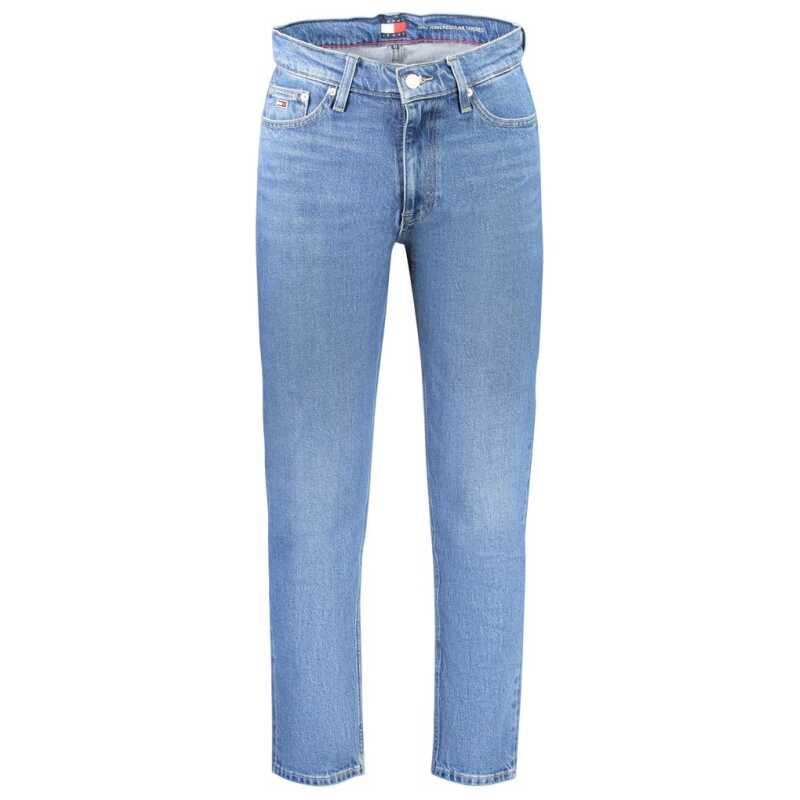 Tommy Hilfiger Blue Cotton Men Jeans, theFeinheit