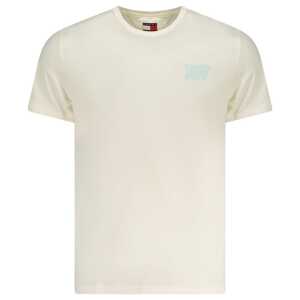 Tommy Hilfiger Beige Cotton Men T-Shirt