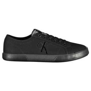 Calvin Klein Black Cotton Men Sneaker