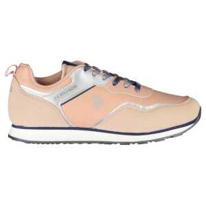 U.S. POLO ASSN. Pink Polyester Sneaker
