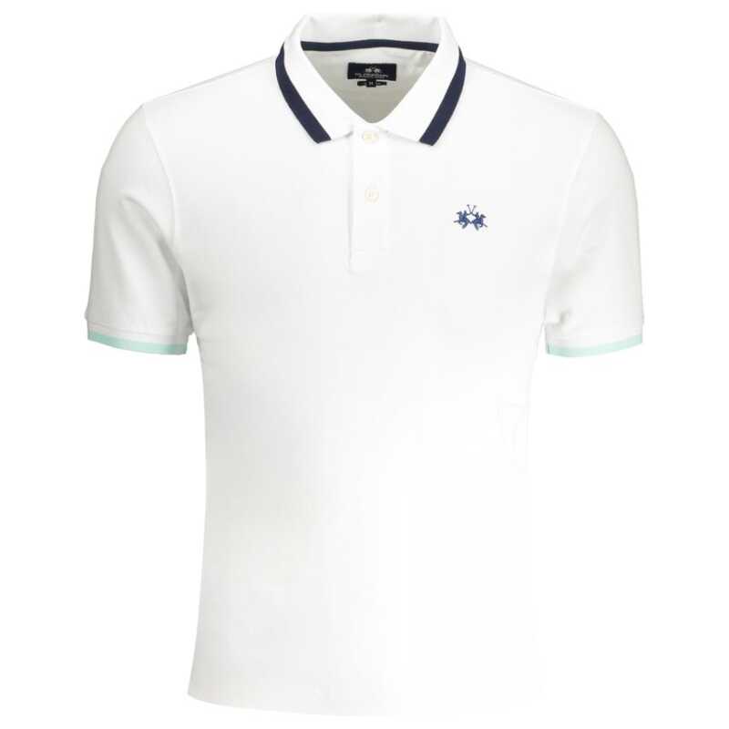 La Martina White Cotton Polo Shirt, theFeinheit