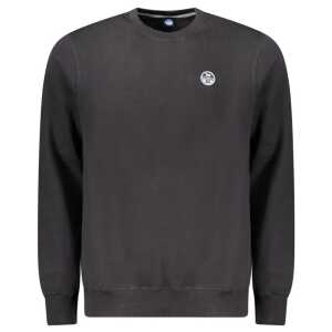 North Sails Black Cotton Men Sweater