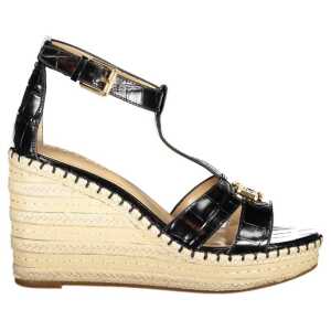 Ralph Lauren Black Polyester Sandal