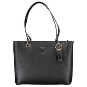 Guess Jeans Black Polyethylene Handbag