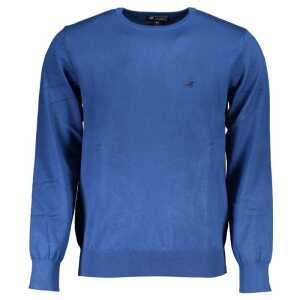 U.S. Grand Polo Blue Nylon Sweater