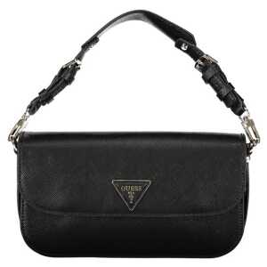 Guess Jeans Black Polyethylene Handbag