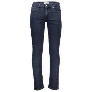 Calvin Klein Blue Cotton Jeans & Pant