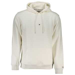 Tommy Hilfiger White Cotton Men Sweater