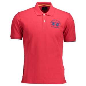 La Martina Elegant Pink Polo: Casual Luxury for Men