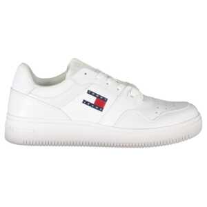 Tommy Hilfiger White Leather Men Sneaker