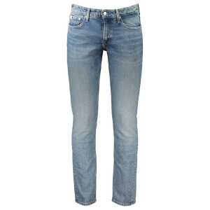 Calvin Klein Blue Cotton Jeans & Pant