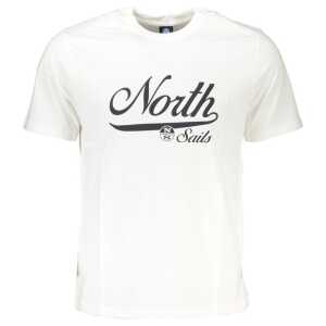 North Sails White Cotton T-Shirt