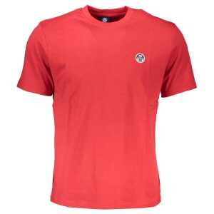 North Sails Red Cotton T-Shirt