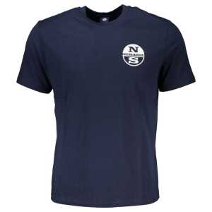 North Sails Blue Cotton T-Shirt