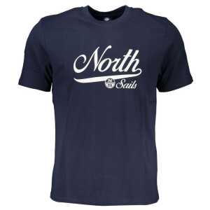 North Sails Blue Cotton T-Shirt