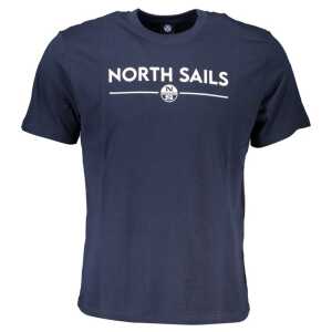 North Sails Blue Cotton T-Shirt