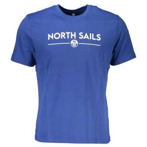 North Sails Blue Cotton T-Shirt