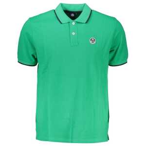 North Sails Green Cotton Polo Shirt