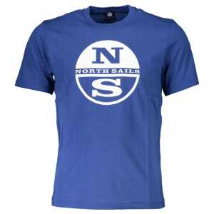 North Sails Blue Cotton T-Shirt