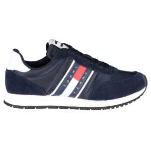 Tommy Hilfiger Blue Polyester Sneaker