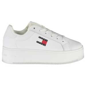 Tommy Hilfiger White Polyester Sneaker