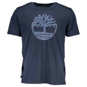 Timberland Blue Cotton T-Shirt