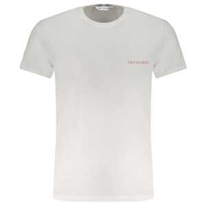 Trussardi White Cotton T-Shirt