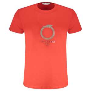 Trussardi Red Cotton T-Shirt