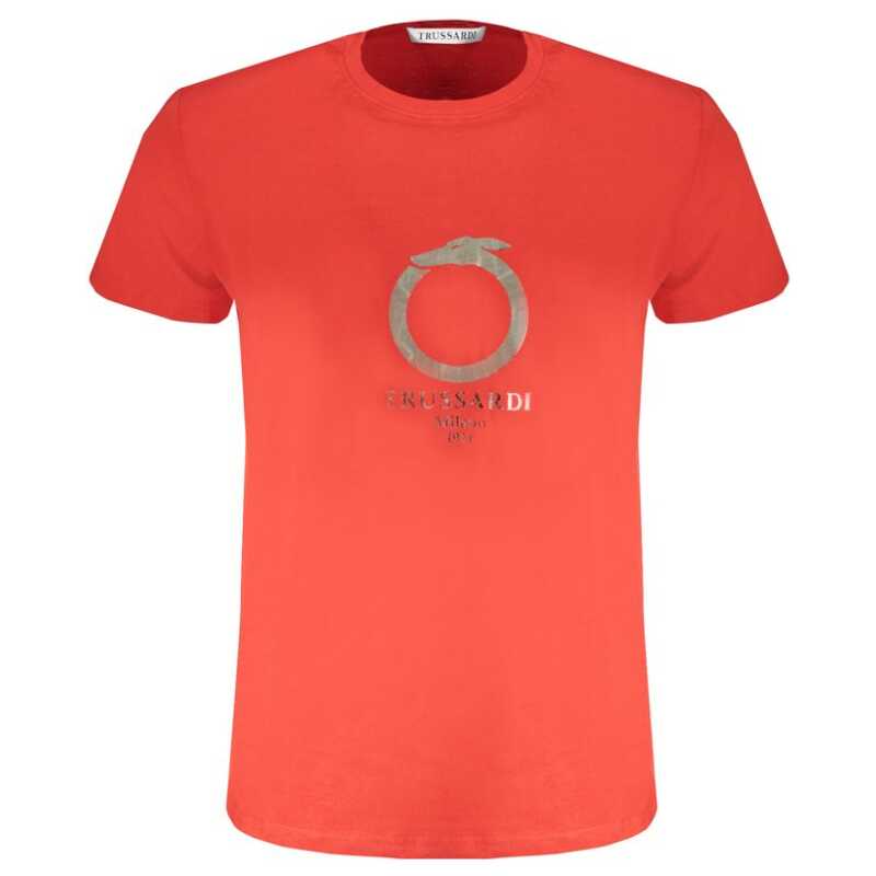Trussardi Red Cotton T-Shirt, theFeinheit