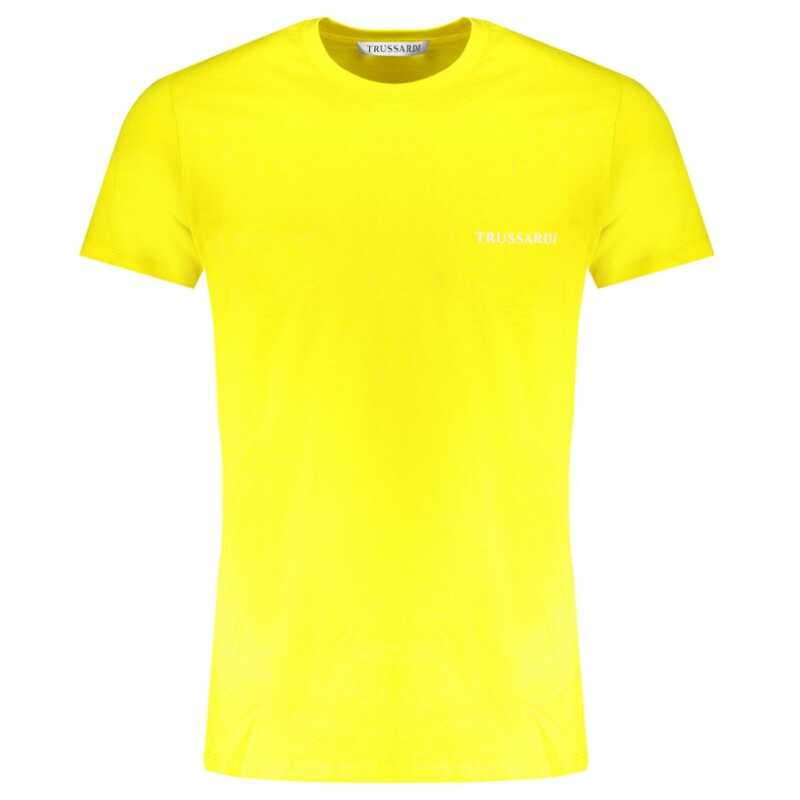 Trussardi Yellow Cotton T-Shirt, theFeinheit