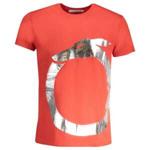 Trussardi Red Cotton T-Shirt