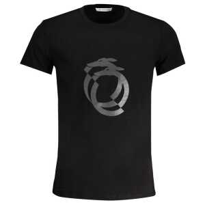 Trussardi Black Cotton T-Shirt