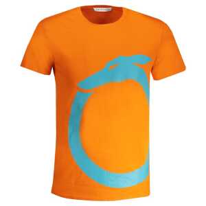Trussardi Orange Cotton T-Shirt
