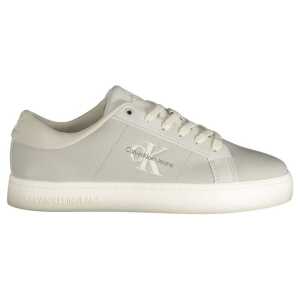Calvin Klein Brown Leather Men Sneaker