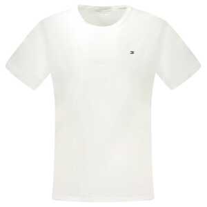 Tommy Hilfiger White Cotton Men TShirt