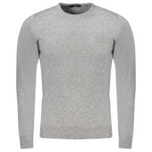 Cavalli Class Brown Polyester Men Sweater