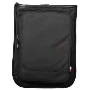 Tommy Hilfiger Black Polyester Men Shoulder Bag