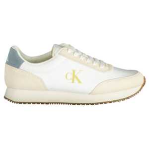 Calvin Klein White Polyester Men Sneaker