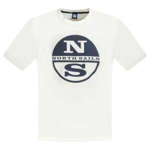 North Sails White Cotton Mens TShirt