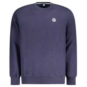 North Sails Blue Cotton Men Sweater