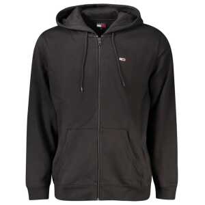 Tommy Hilfiger Black Cotton Men Sweater