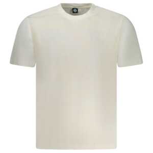 North Sails White Cotton Men T-Shirt