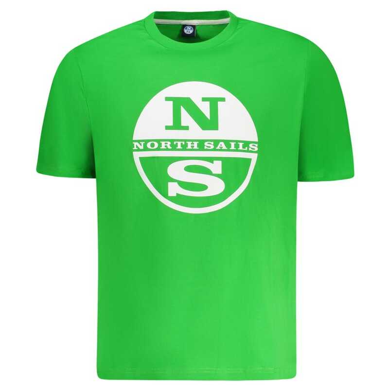 North Sails Green Cotton Men T-Shirt, theFeinheit