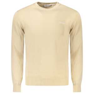 Guess Jeans Beige Cotton Men Sweater
