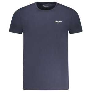 Pepe Jeans Blue Cotton Men T-Shirt