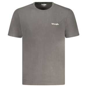 Wrangler Black Cotton T-Shirt