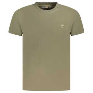 Timberland Green Cotton Men Shirt